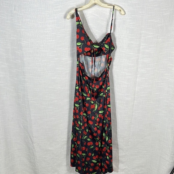 For Love‎ & Lemons Xena Midi Dress in Black Multi - Picture 6 of 10